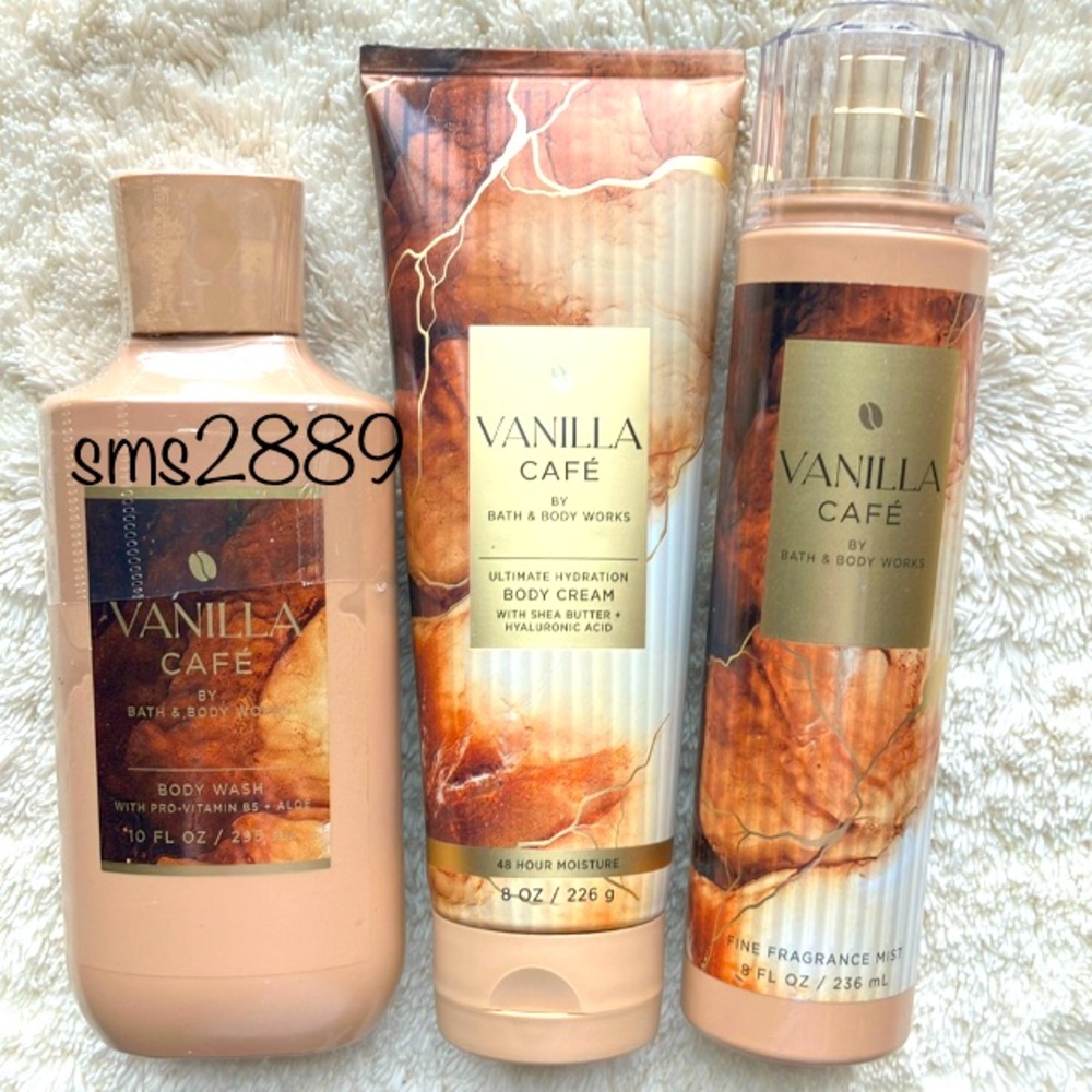 Bath and Body Works Vanilla Café